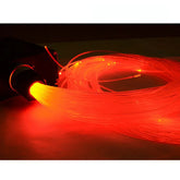 0407GG High brightness 30~100 Meter smallest diameter 0.25mm~3mm end glow PMMA optic fiber cable for star ceiling decorative lighting